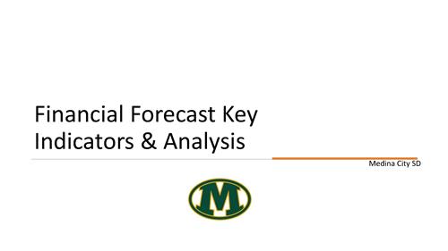 Financial Forecast Key Indicators & Analysis Image